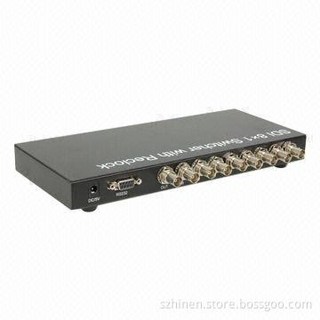SDI 8x1 Switcher with Reclock Function